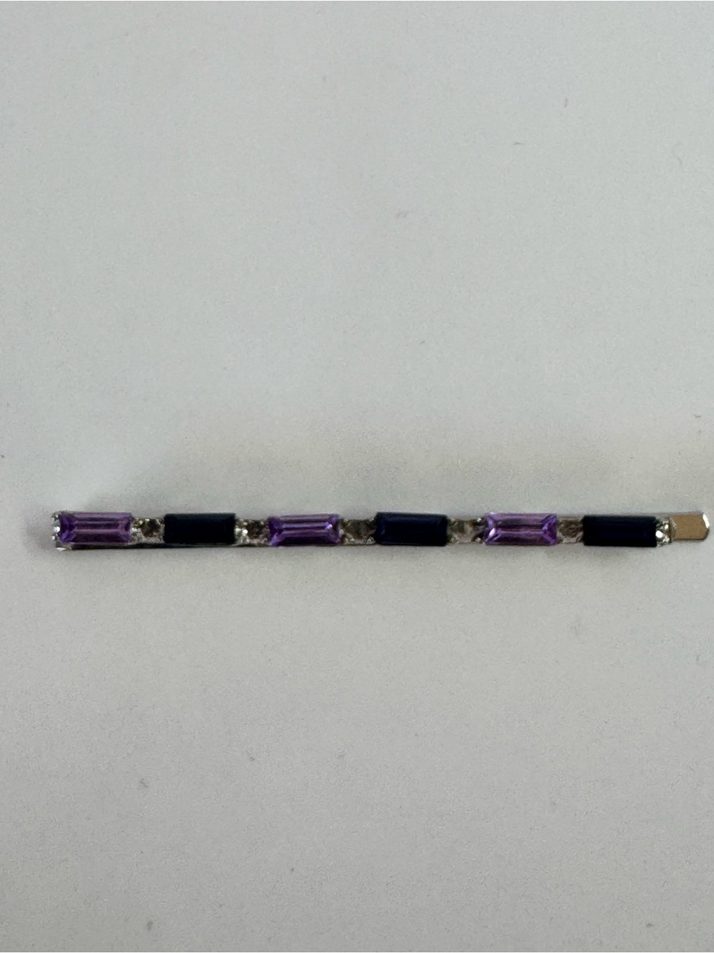 Women’s Purple & violet Stone Bracelet - Elegant Accent
